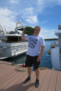 Martin og vandmelonen