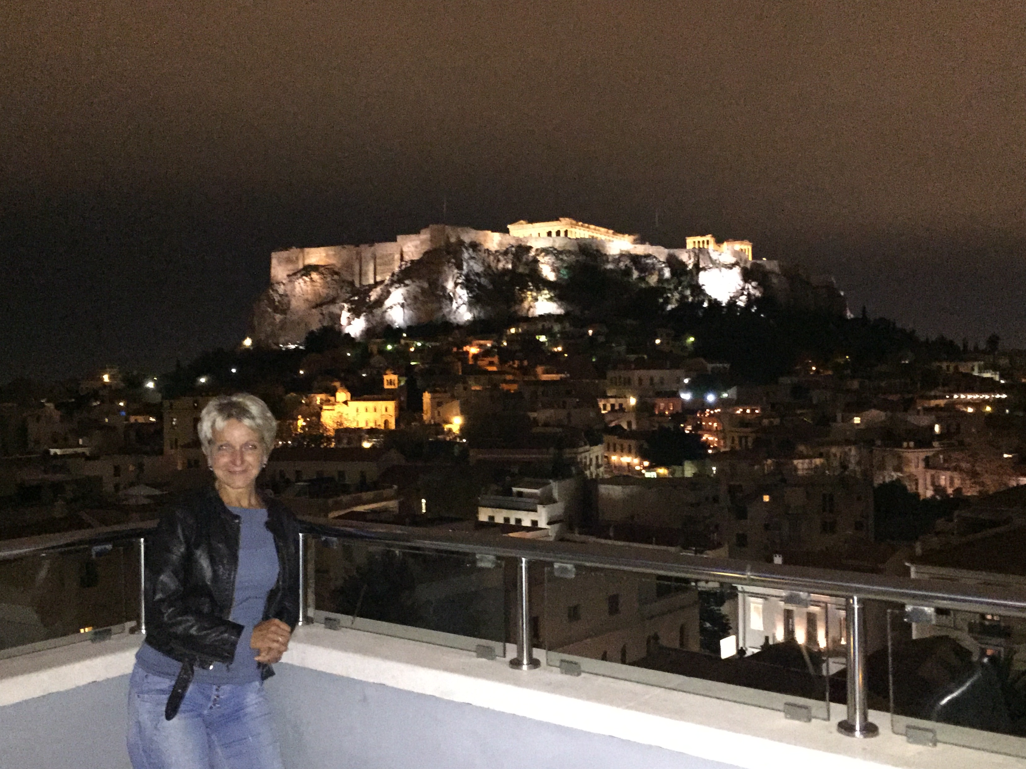 udsigten fra Central hotels skybar