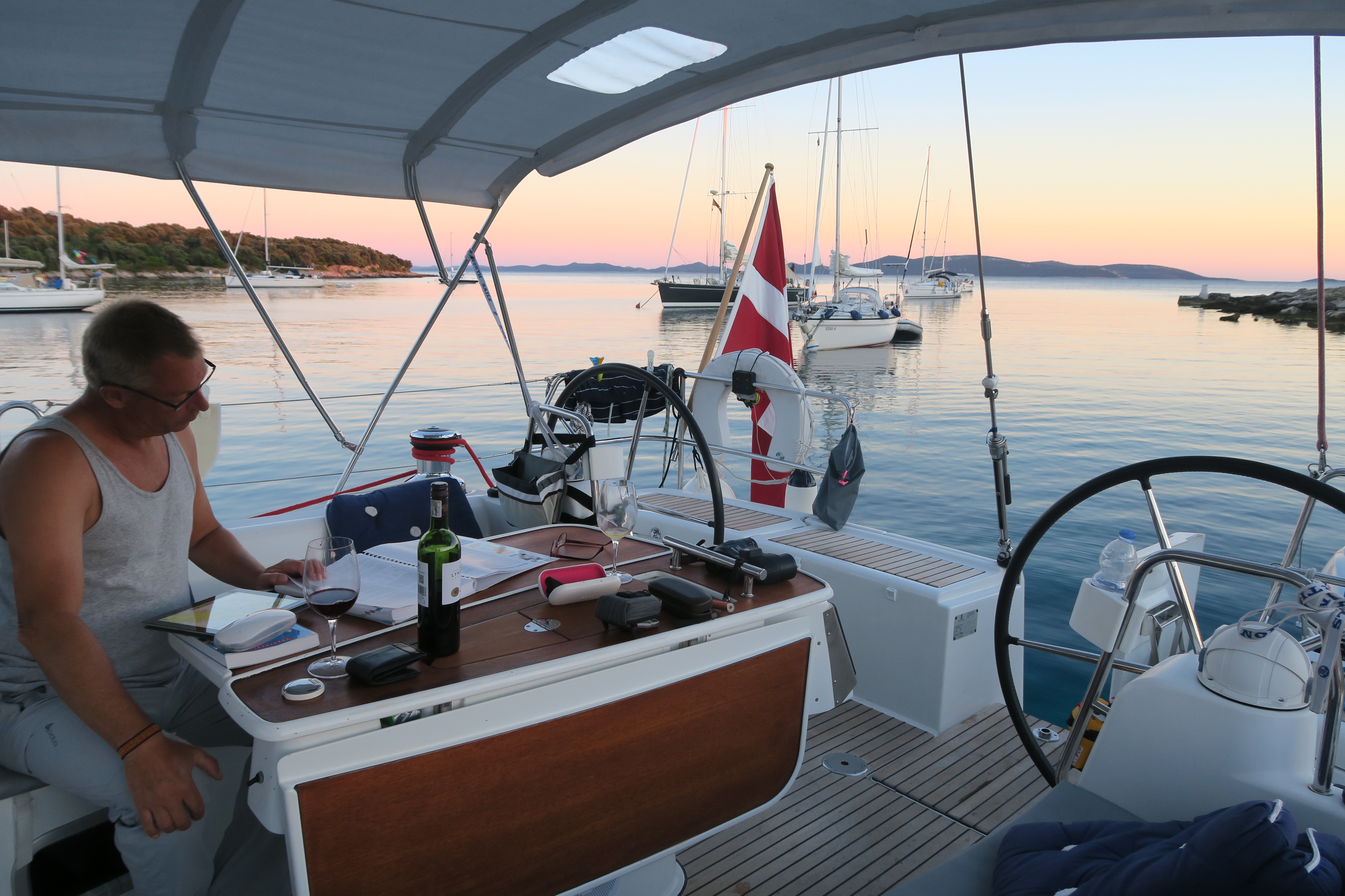 Dansk sommervejr i Kroatien fra Pomer til Olib