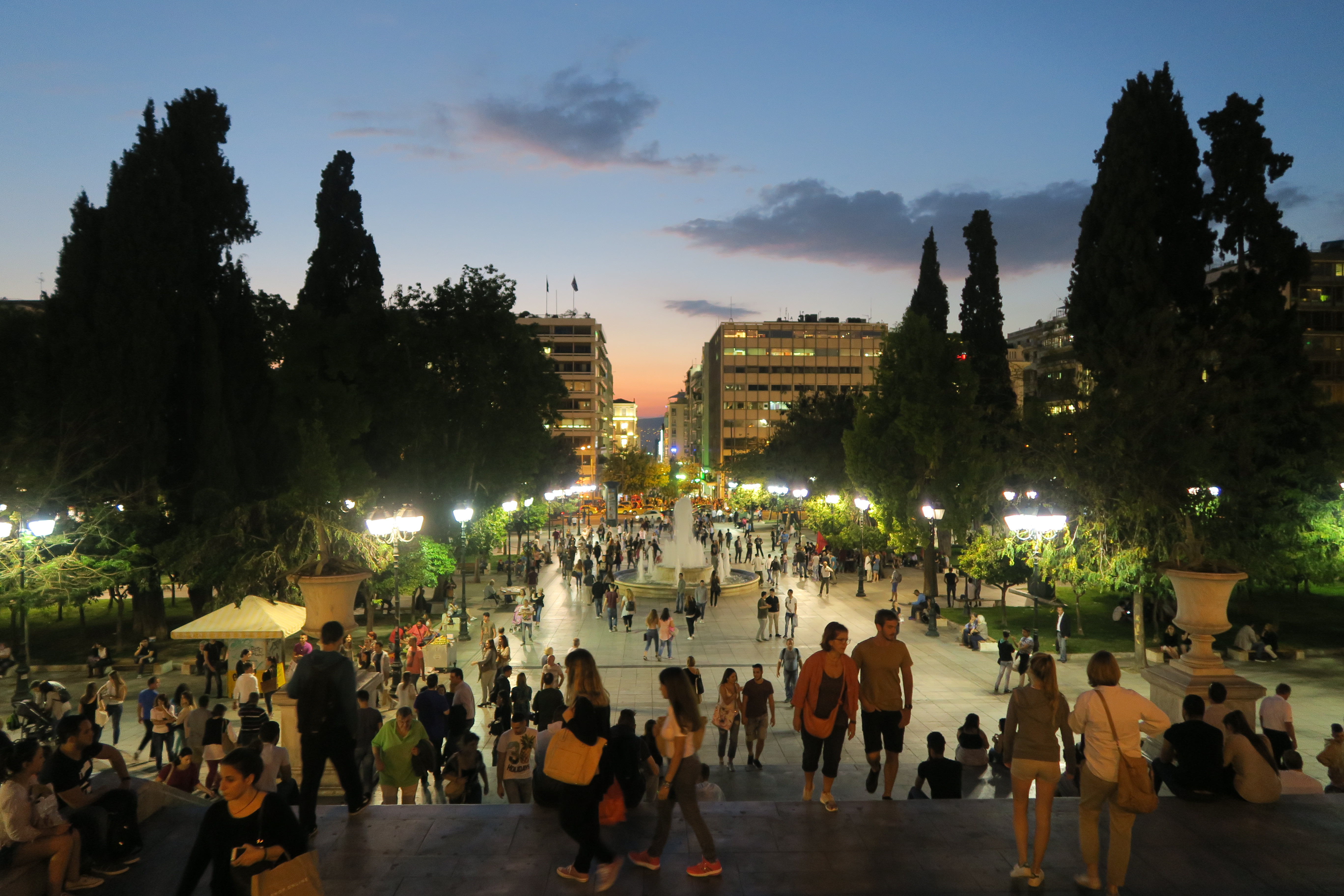 Klar til afmønstring af Blue Dot’ere i Athen