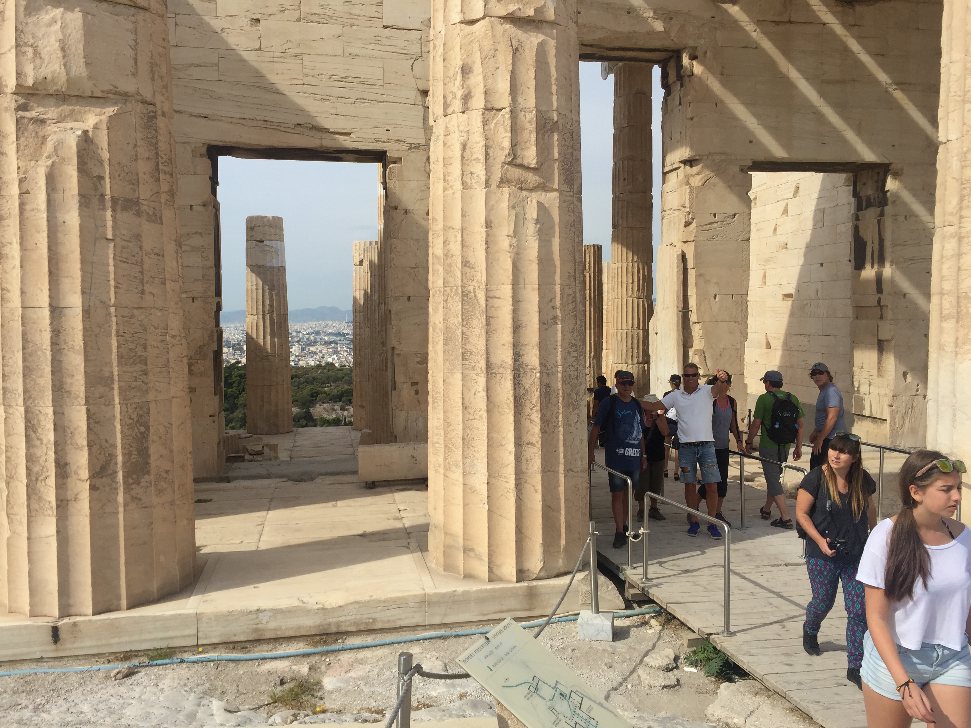 Sightseeing i Athen