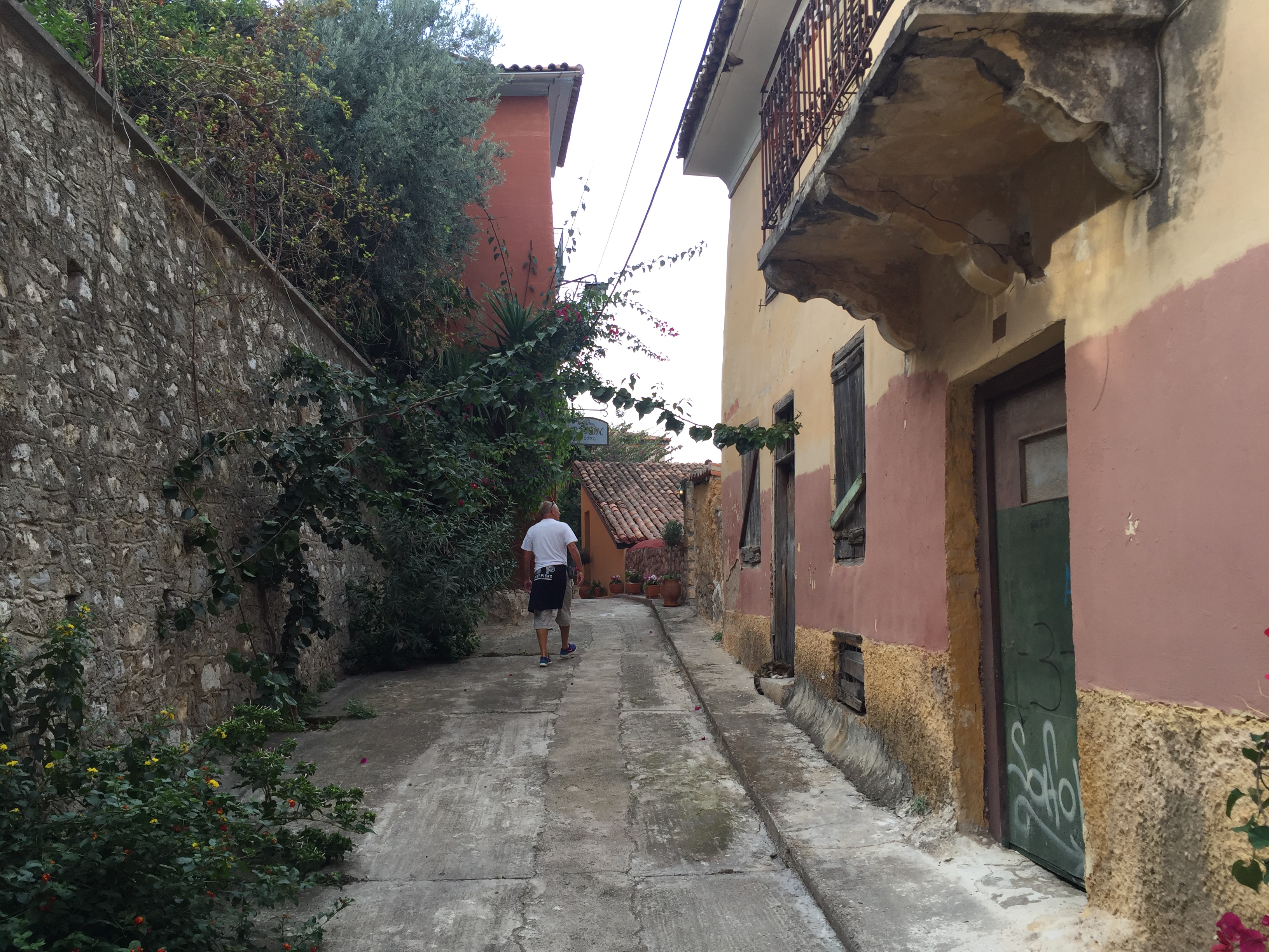 Sidste stop i Nafplio inden vi sejler tilbage mod Aegina