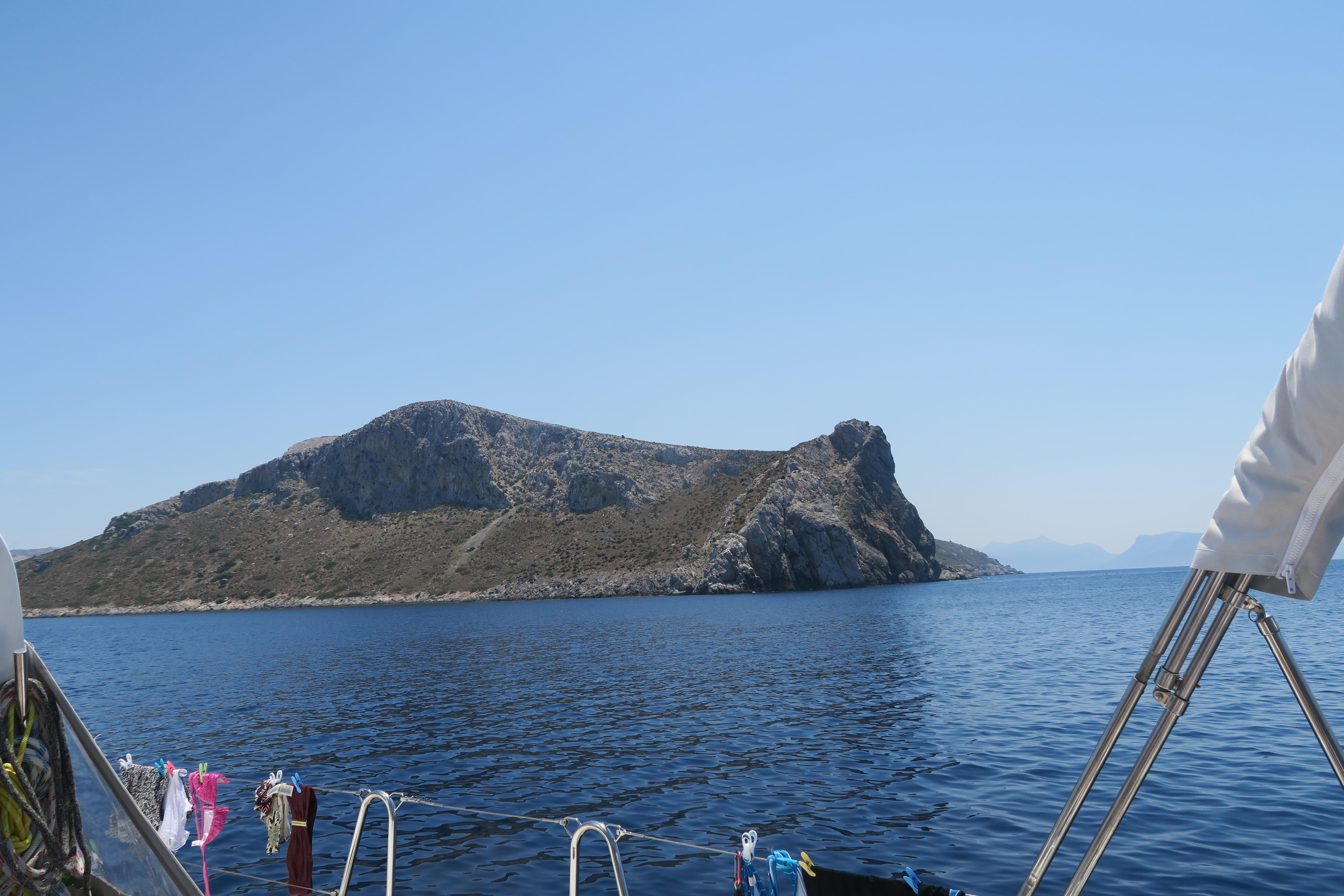 Skøn sejltur mod Leros