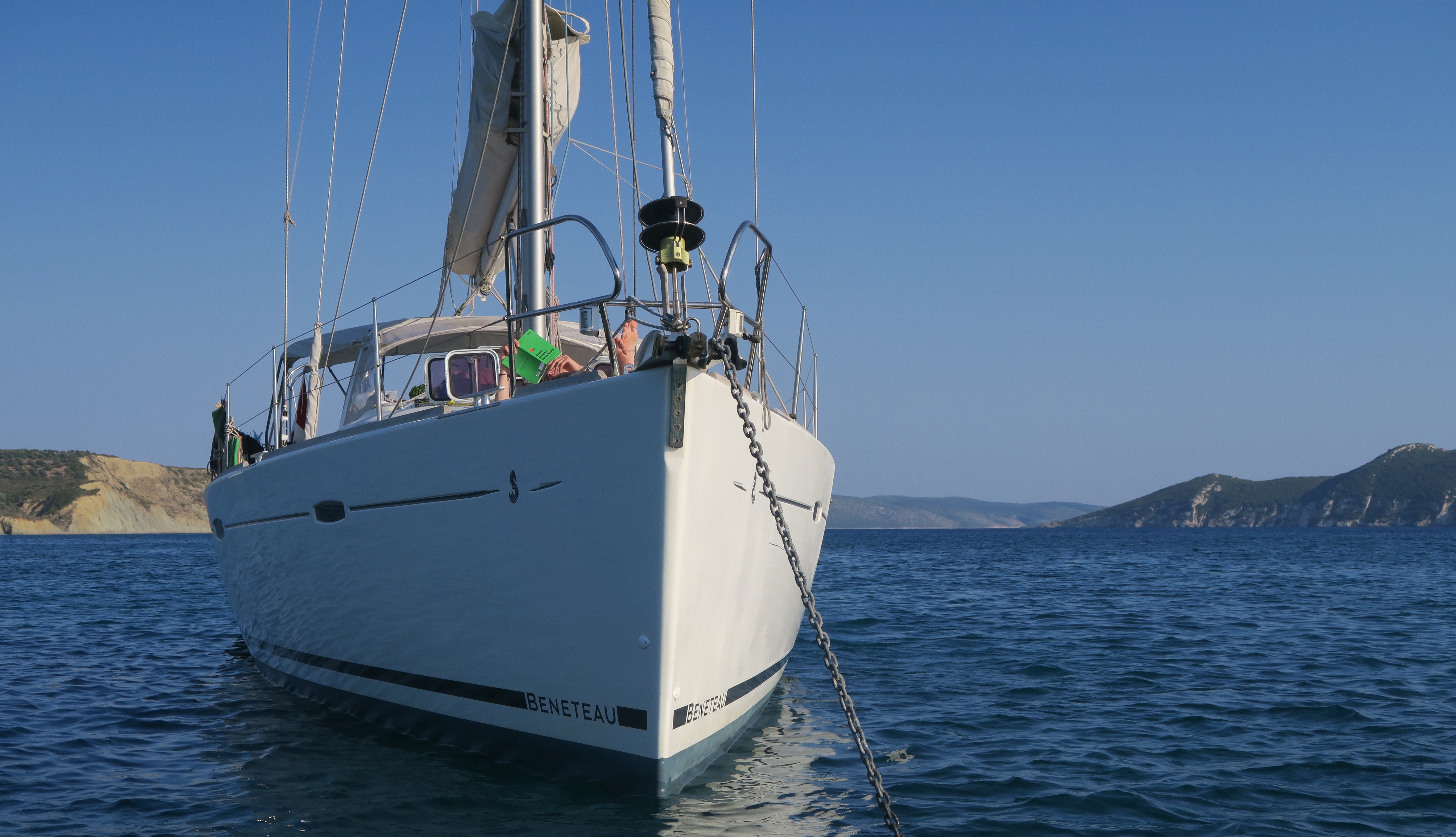 Endnu en god sejltur fra Koroni til Methoni