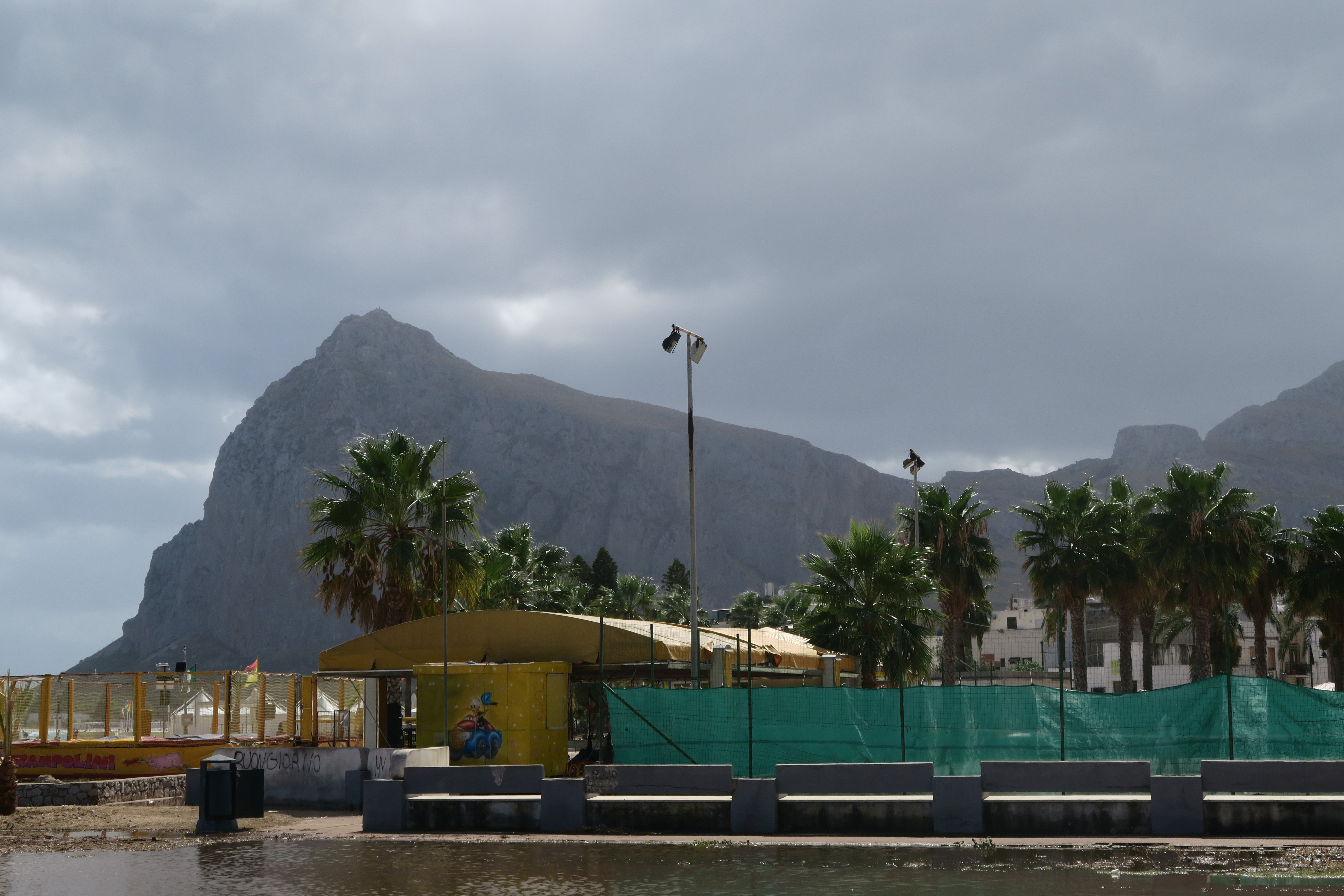 Regn, blæst, planlægning og afslapning i San Vito Lo Capo