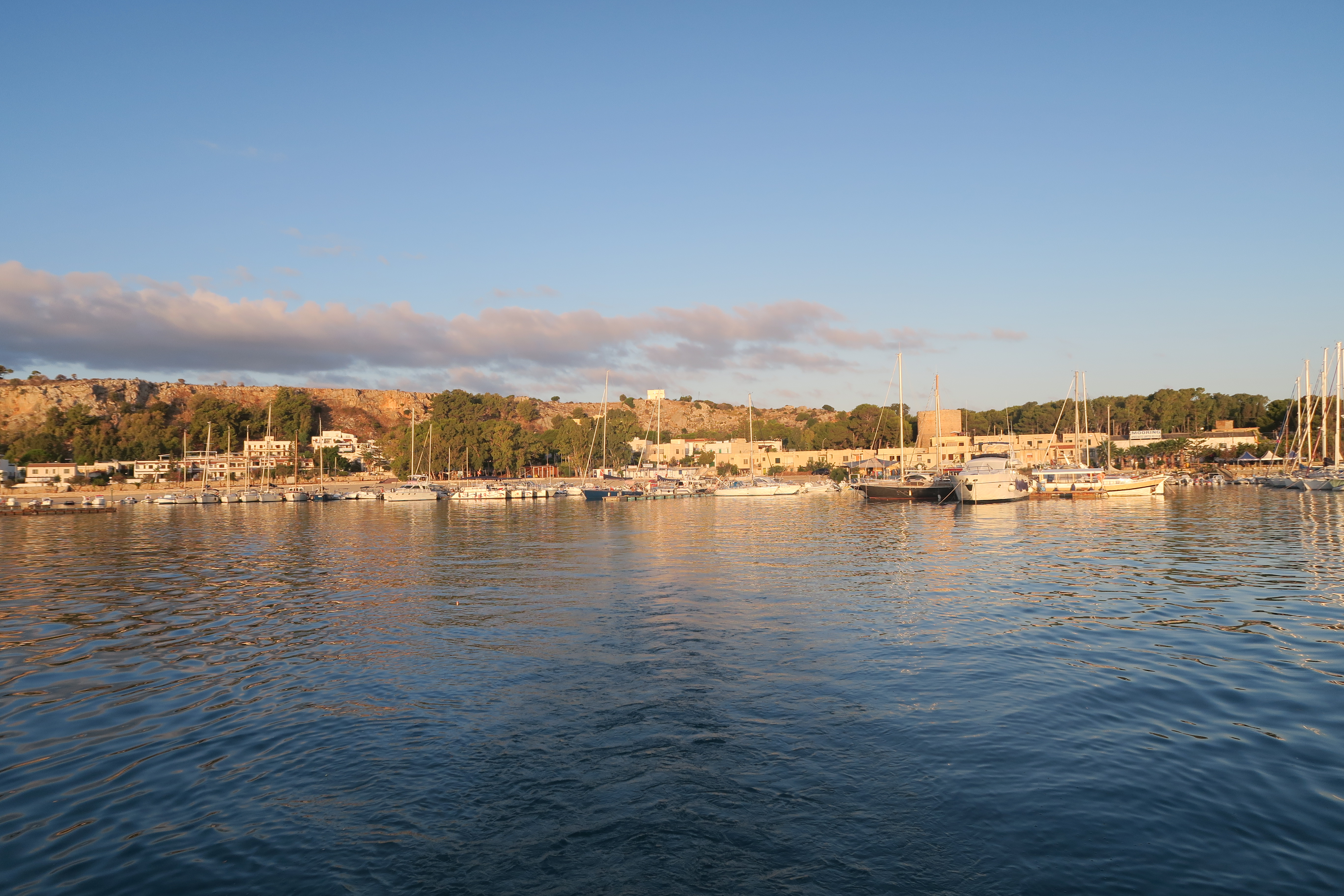 Endelig på vej mod Sardinien