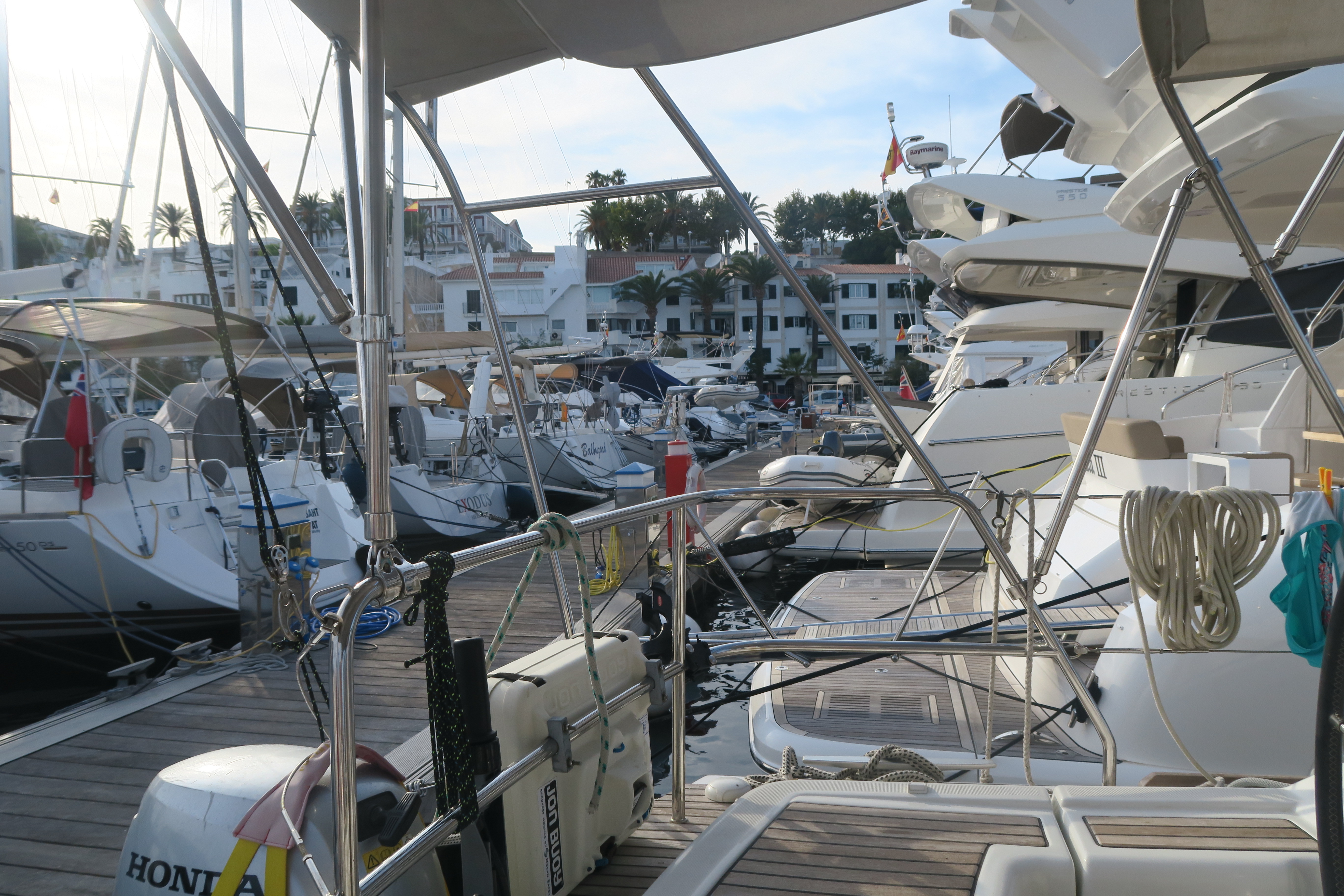 Endelig landfast på Menorca i Maó