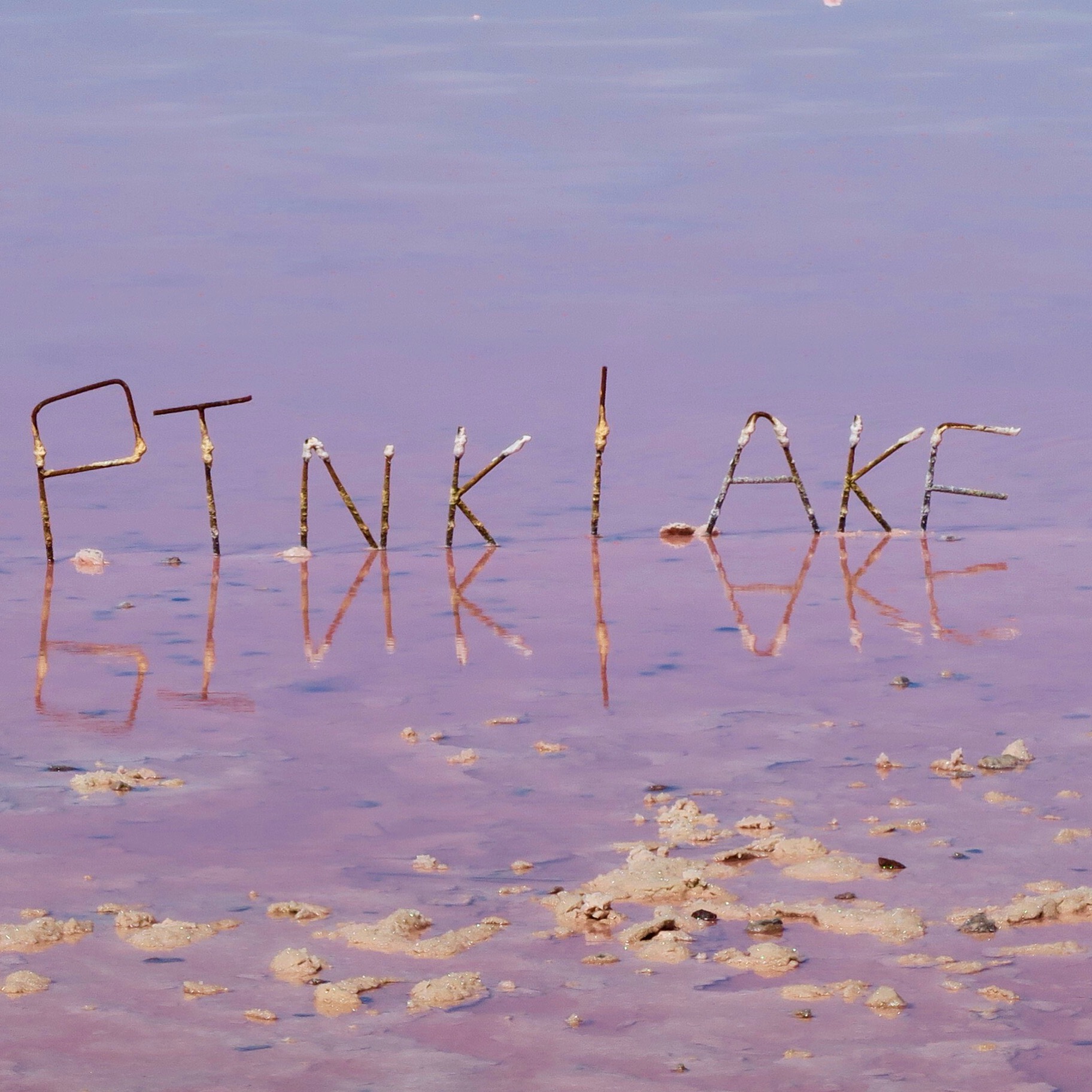 Nordpå mod Kalbarri Med stopover ved Pink Lake