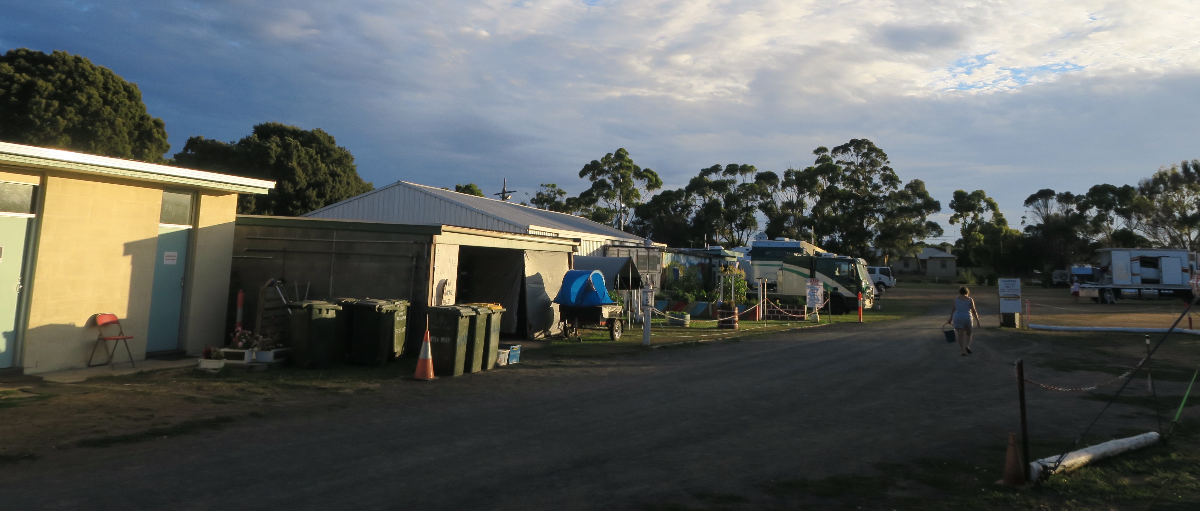 Videre mod Mount Gambier og Blue Lake