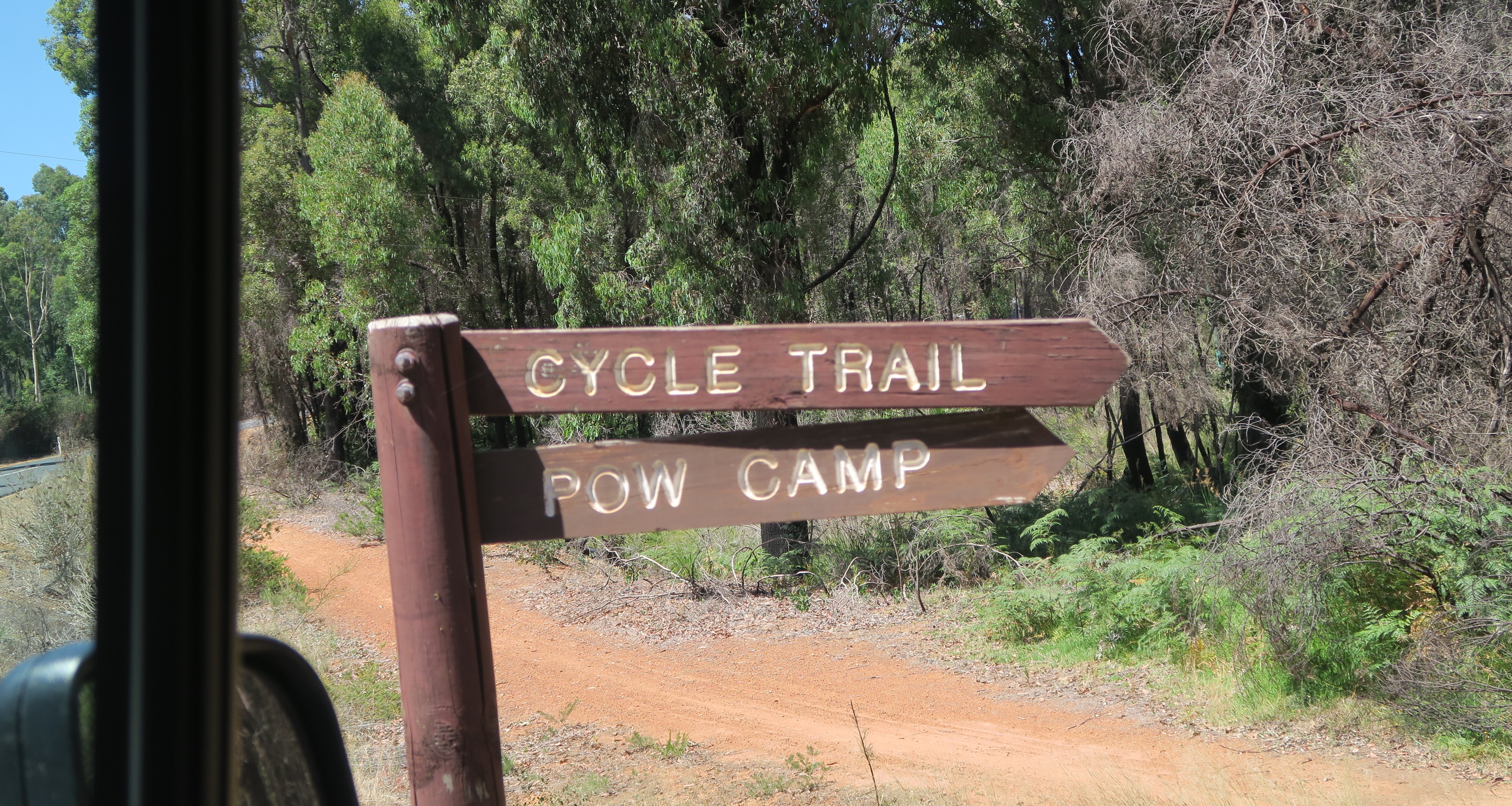 Fremme i Dwellingup State Forest ved Nanga Brooks