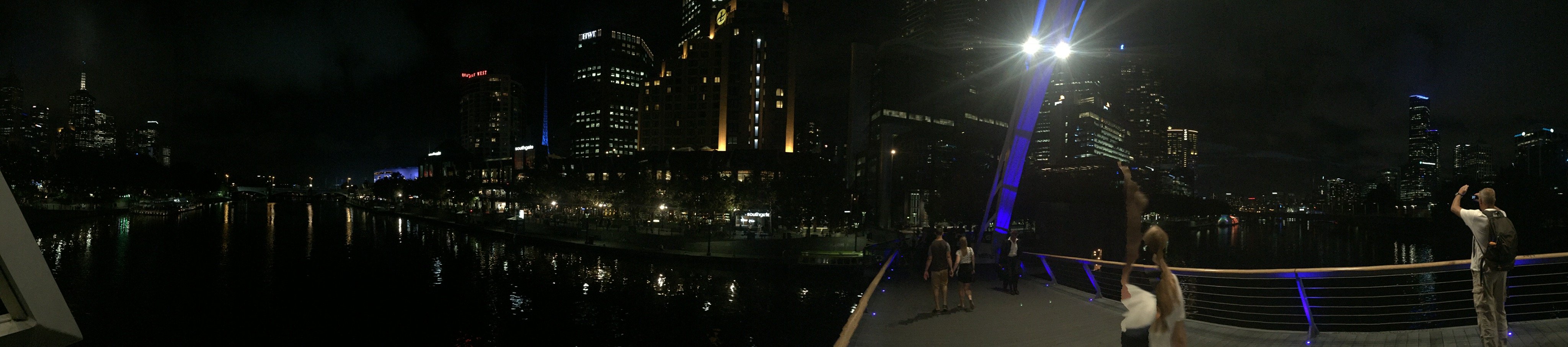 En aften i Melbourne