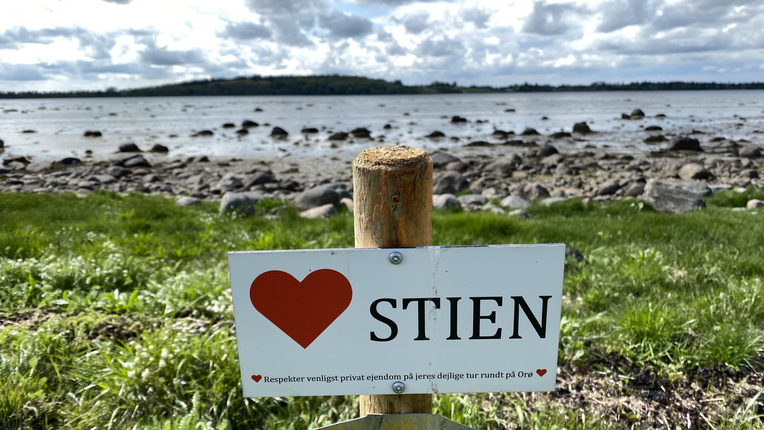 Rundt på Orø ad Trampestierne