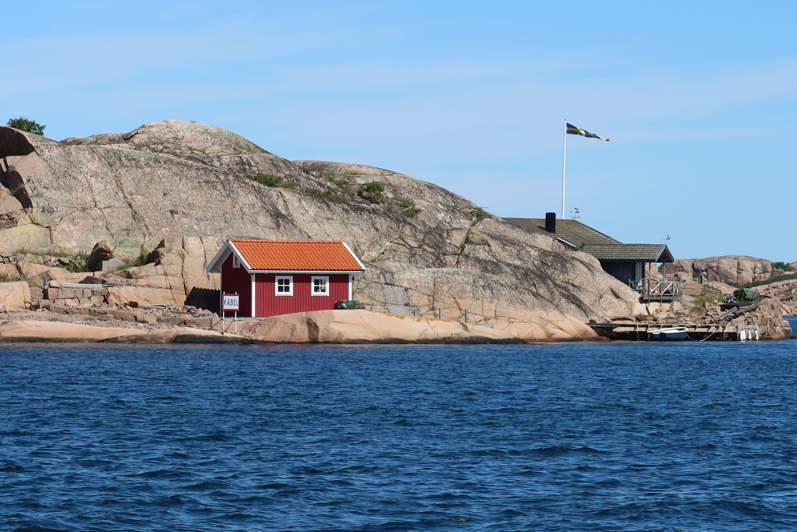 Fra Smögen til Bovallstrand – søgræs i propellen