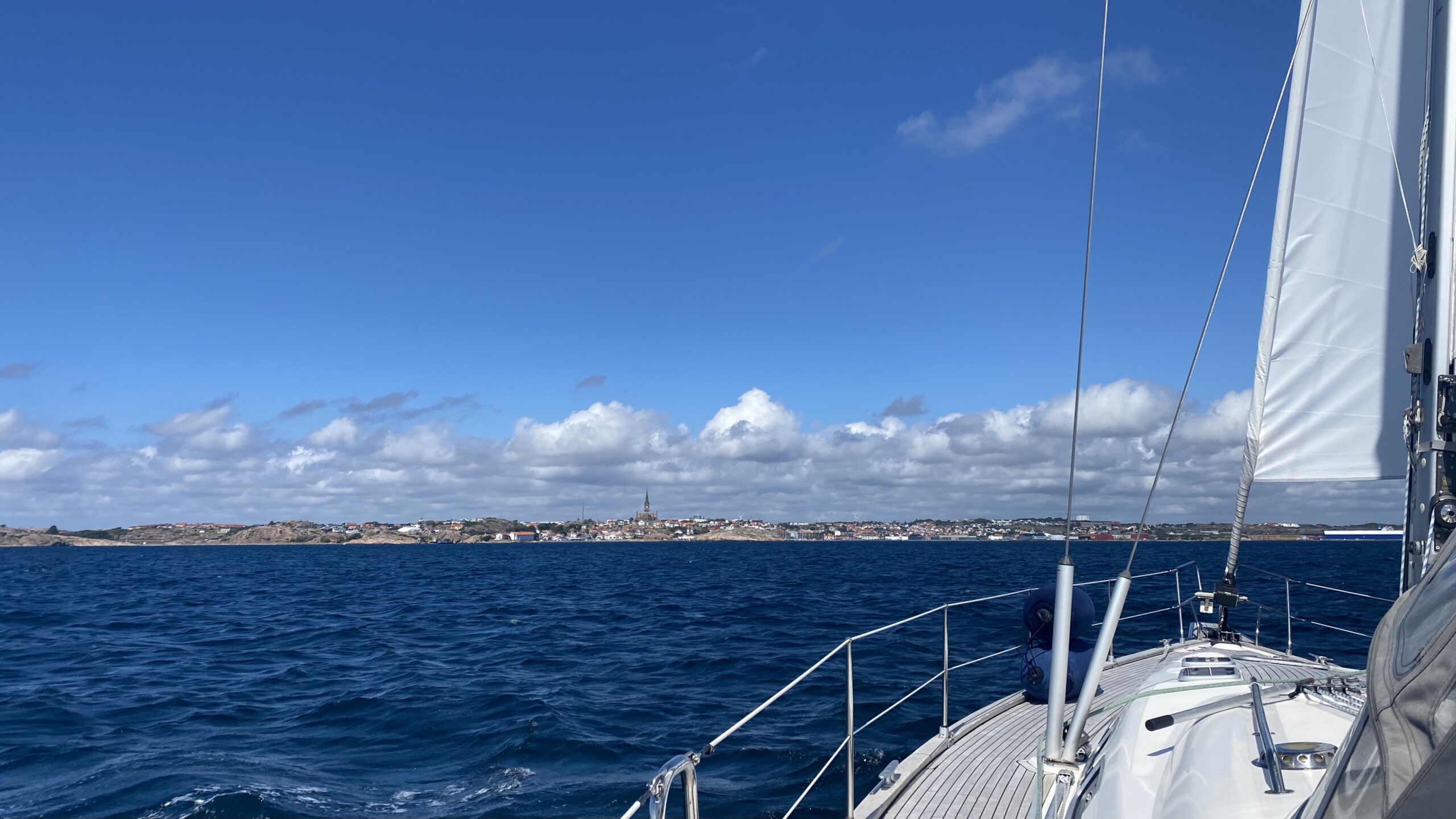 For sejl fra Læsø til Lysekil i Sverige