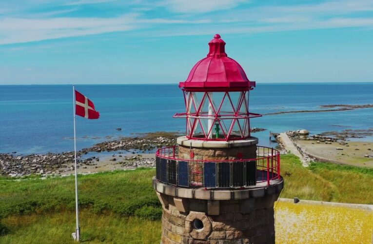 Læsø – set fra en sommerblå himmel