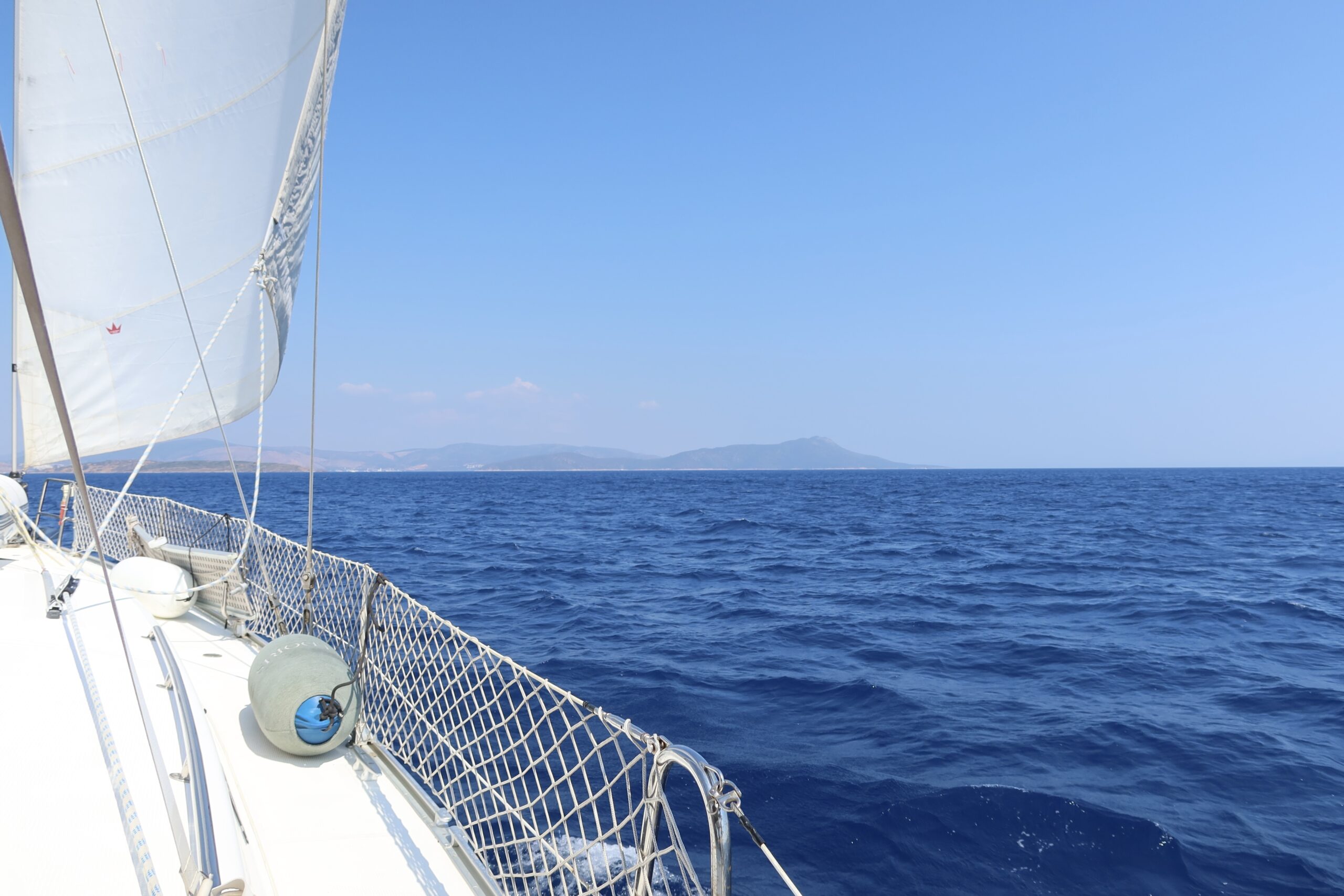 Lille tur omkring bugten Akvaryom koyu ved Bodrum