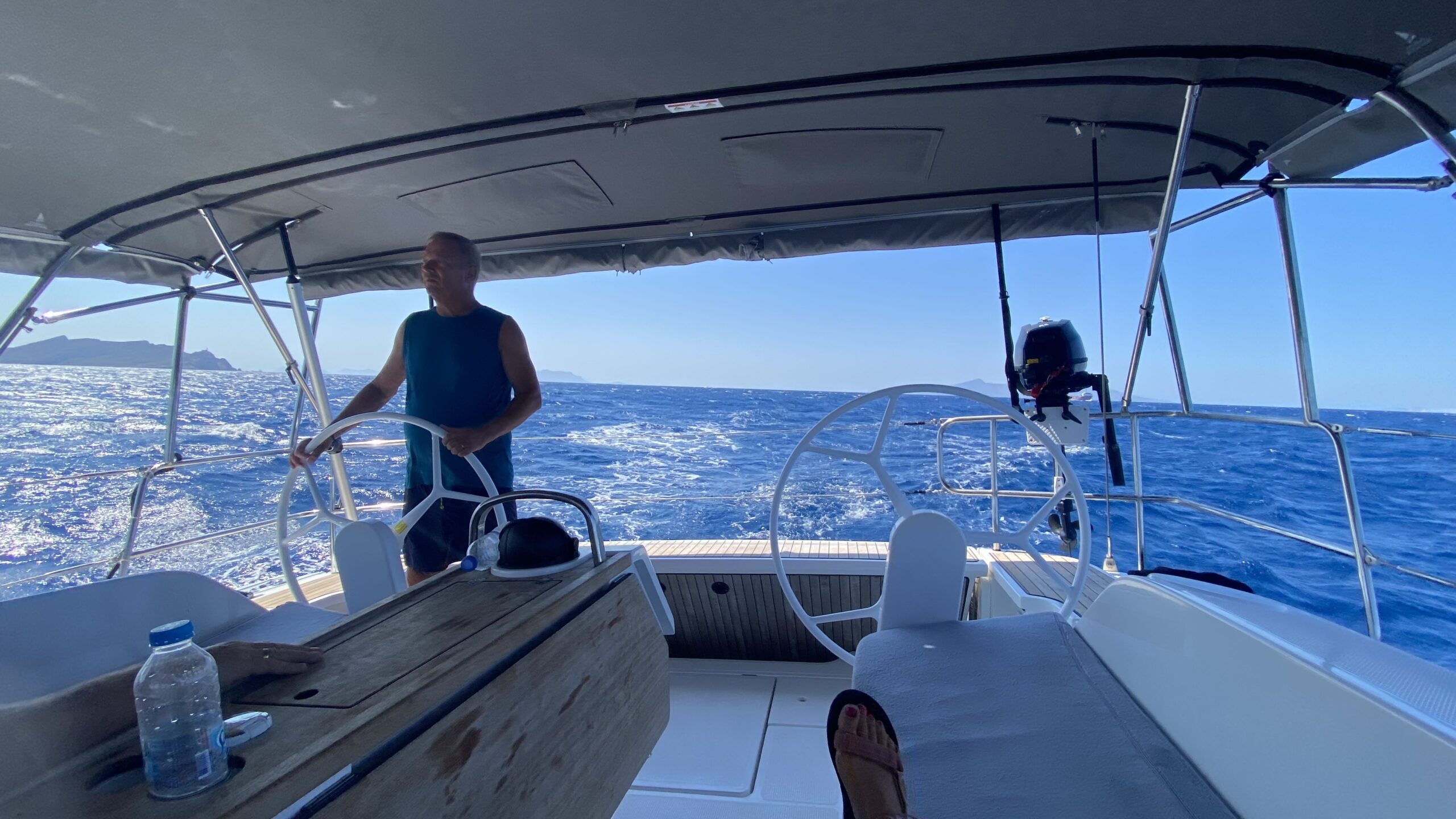 Videre fra Datca ud i Meltemien mod Bodrum