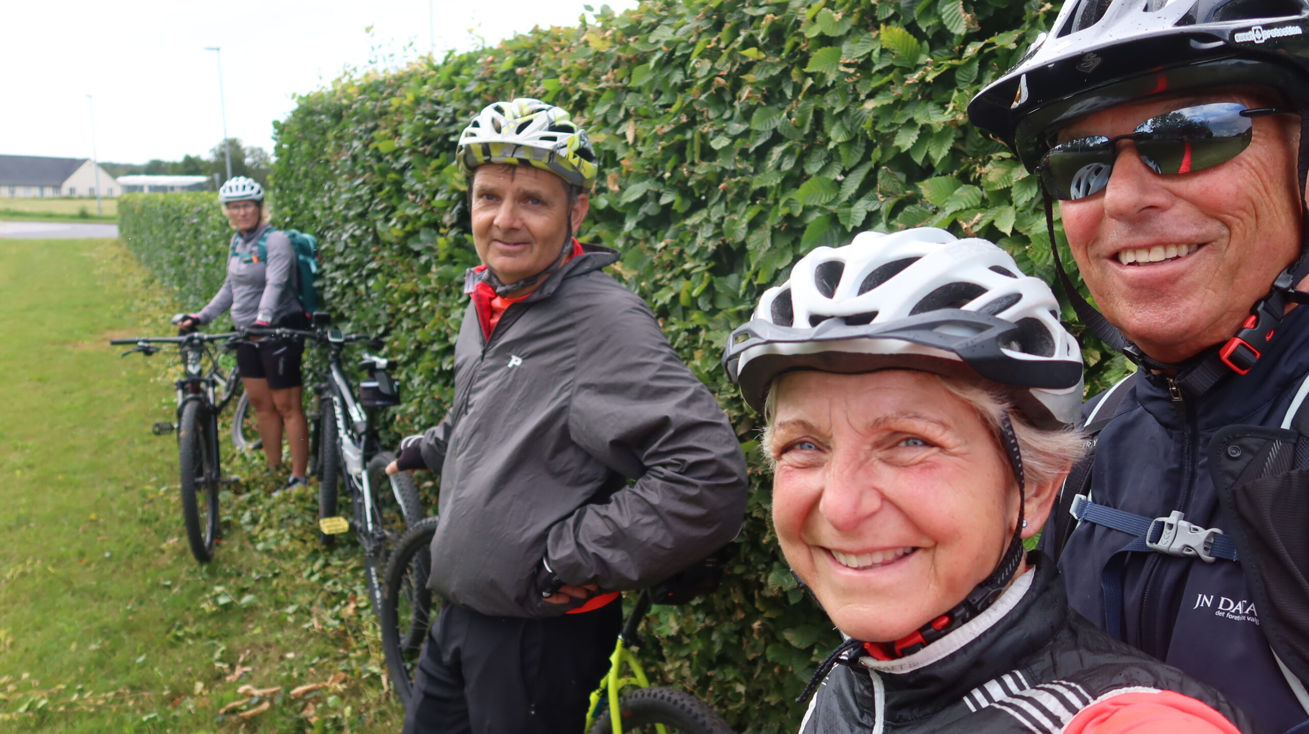 Cykeltur rundt om Kerteminde i heftig blæst