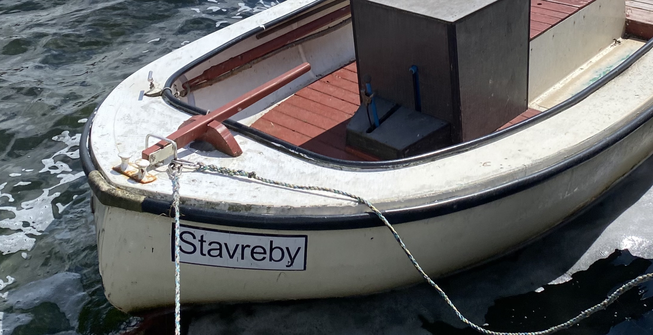 På cykeltur til tidslommen Stavreby havn