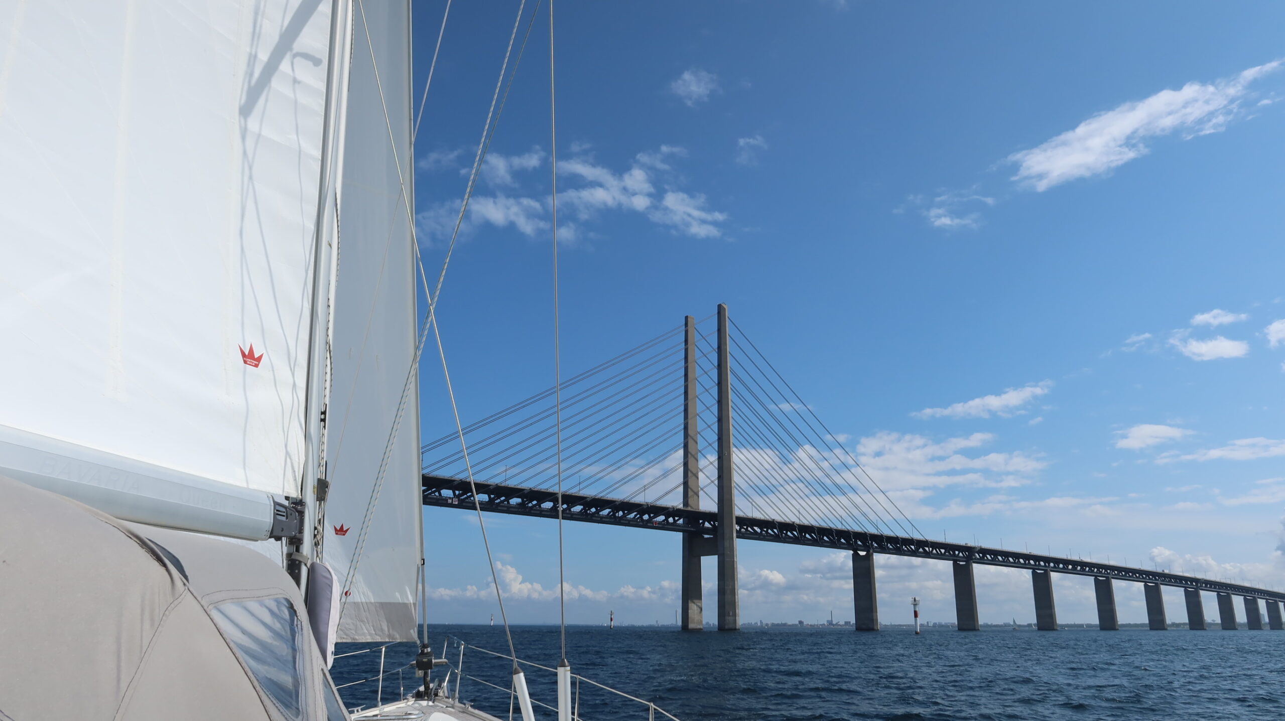 Under Øresundsbroen til Malmø