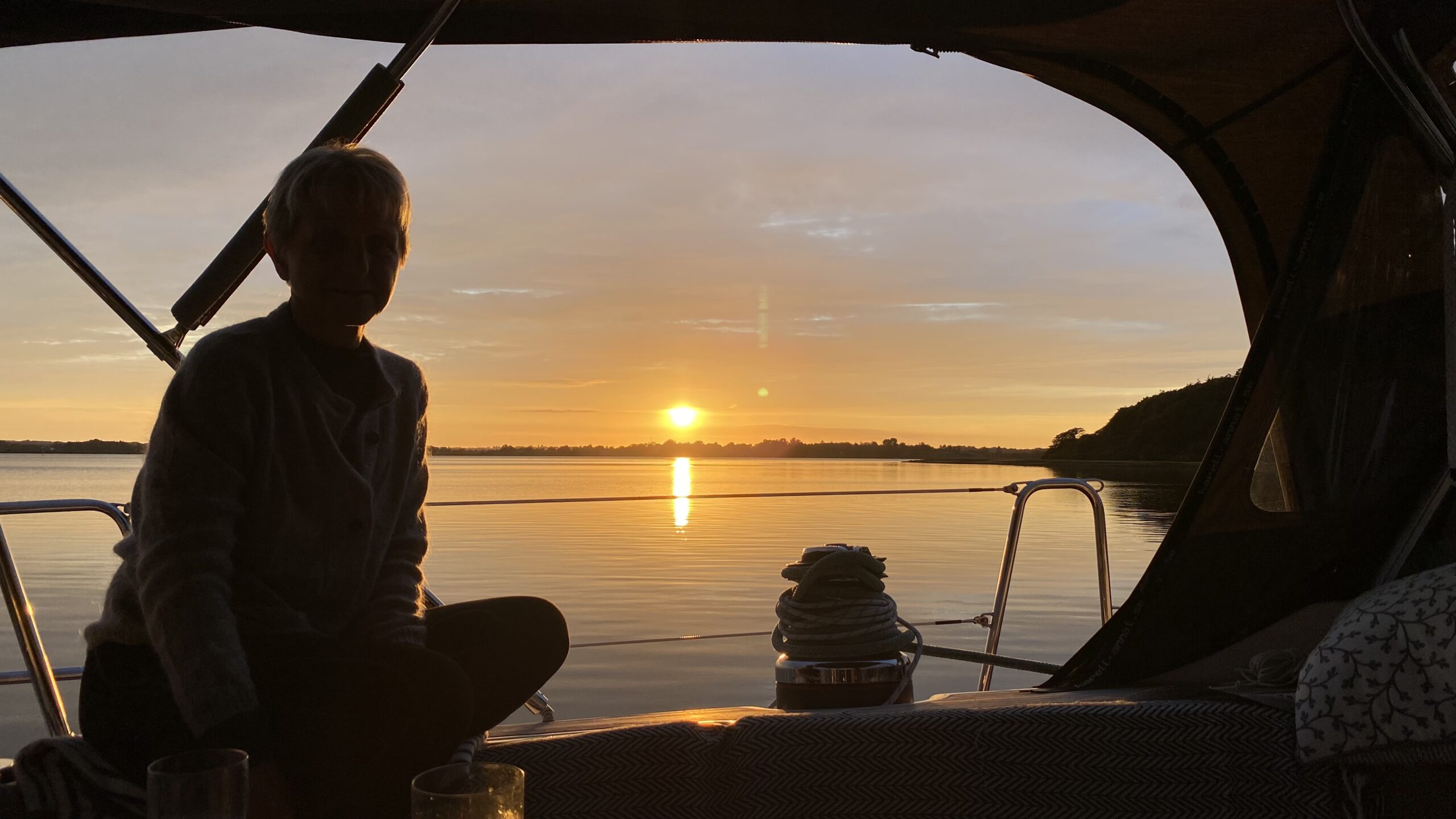 Sæsonens smukkeste solnedgang i Kransekrog
