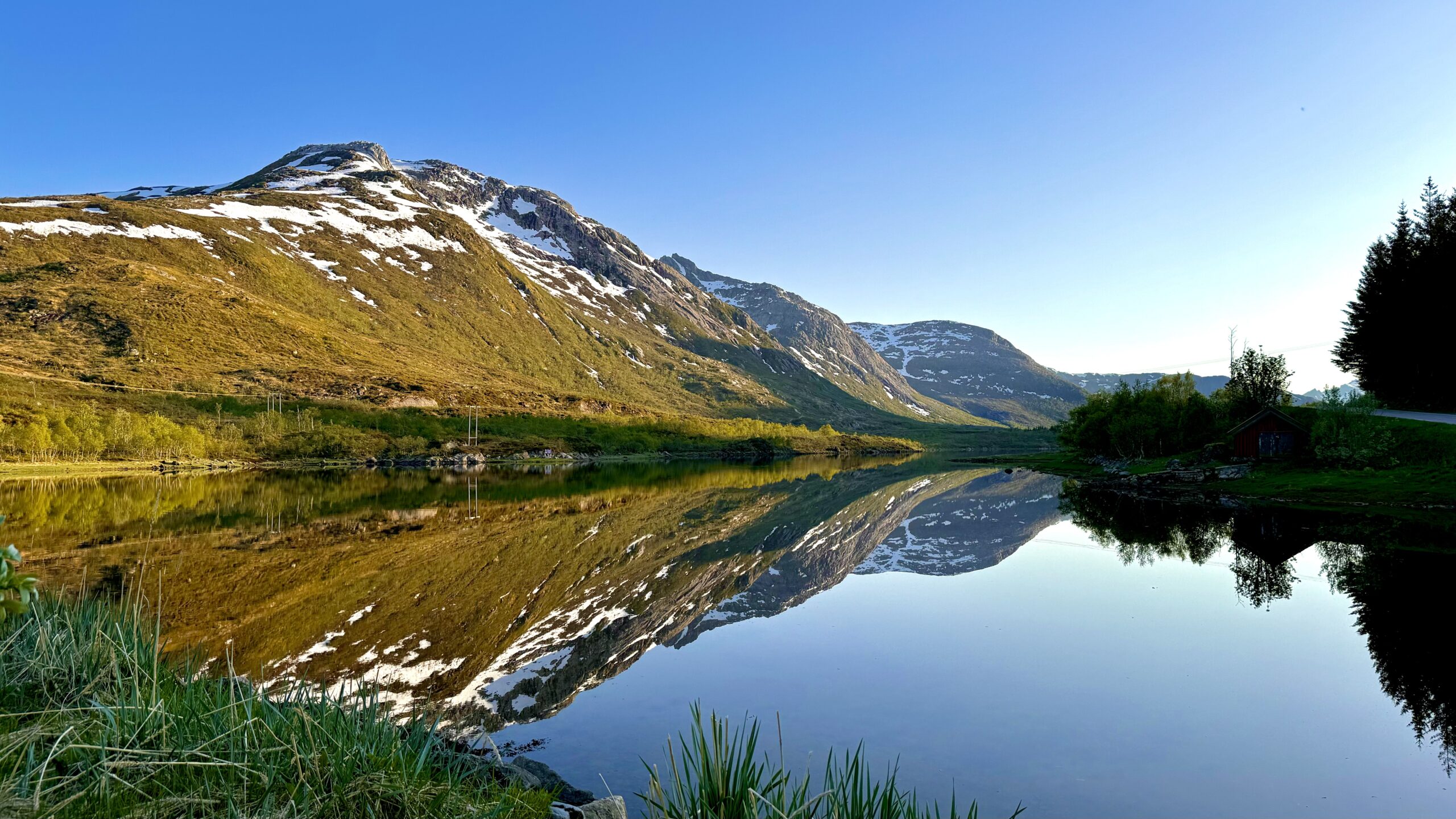 Syd på fra Stø mod Melbu og Lofoten 