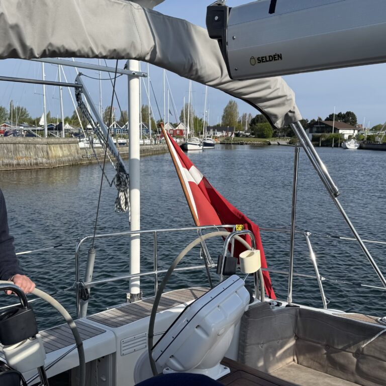 Første sæsonsejlads  fra Nykøbing Sj. til Roskilde