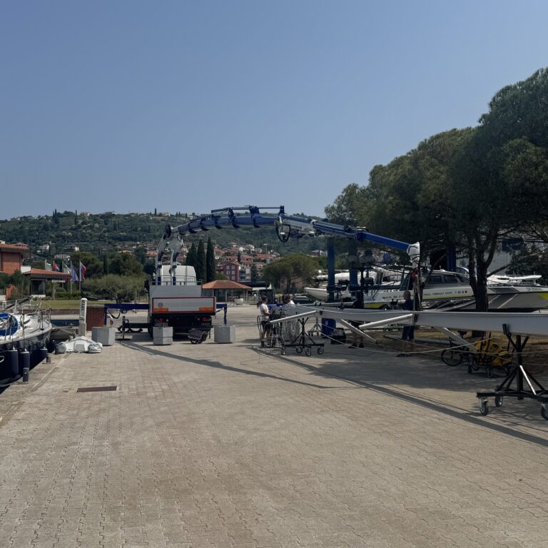 Blue Dot in blue water