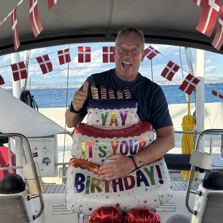 Total fødselsdags stemning på Ugljan