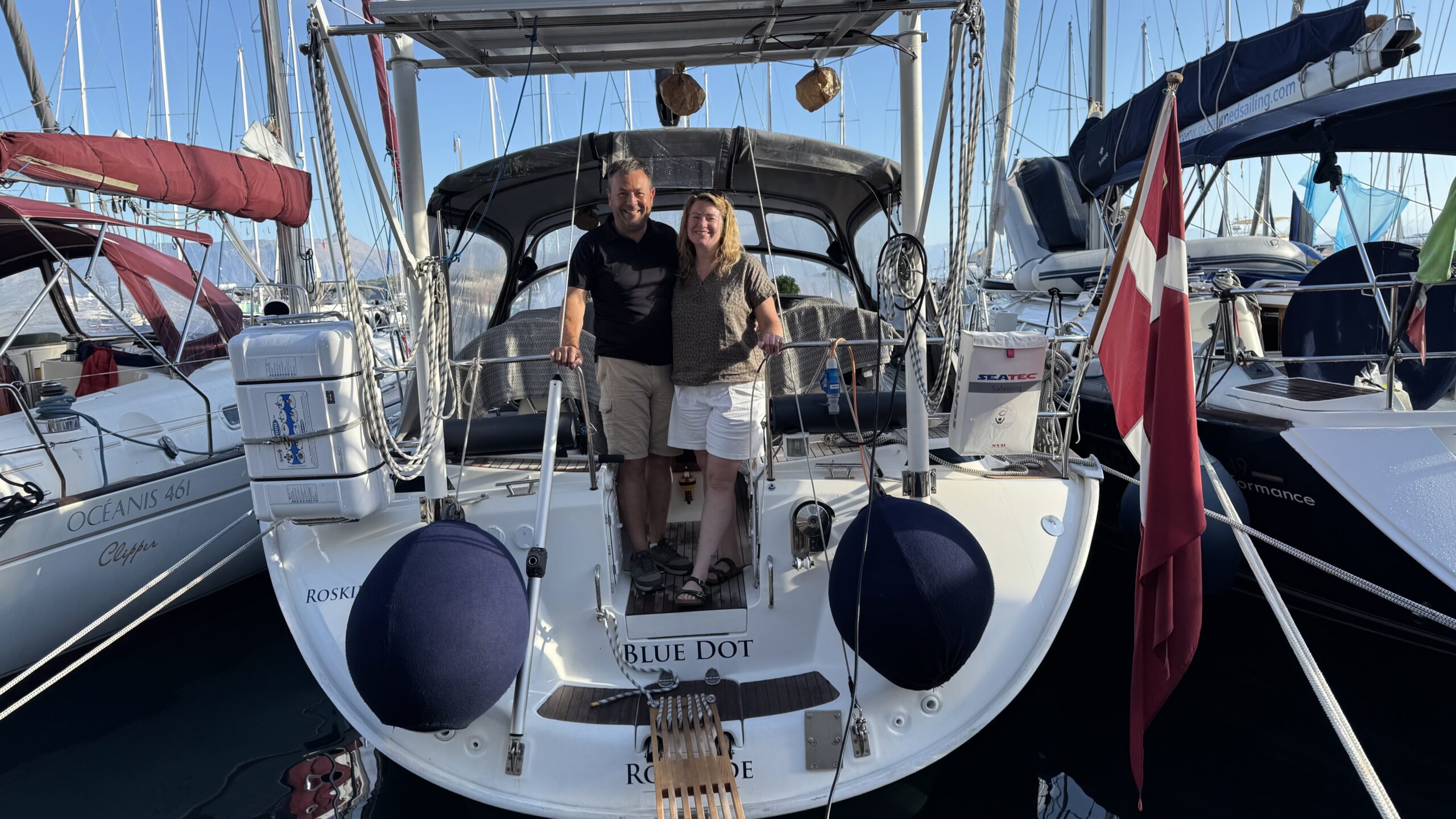 Bornholm afmønstrer på Corfu