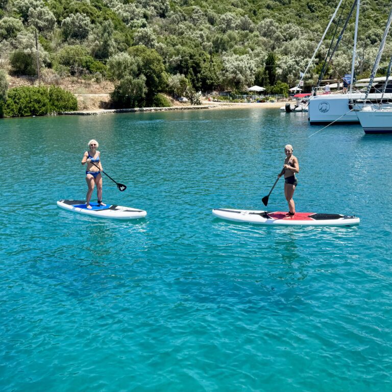 Første stop Meganisi og Abelaki Bay