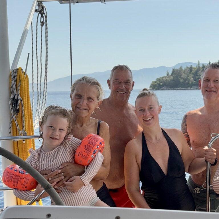 Sidste sejltur fra Paleros på fastlandet til Nidri på Lefkada